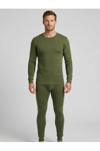 Нательное бельё мужское летнее, кулирка, пл. 150 гр, олива